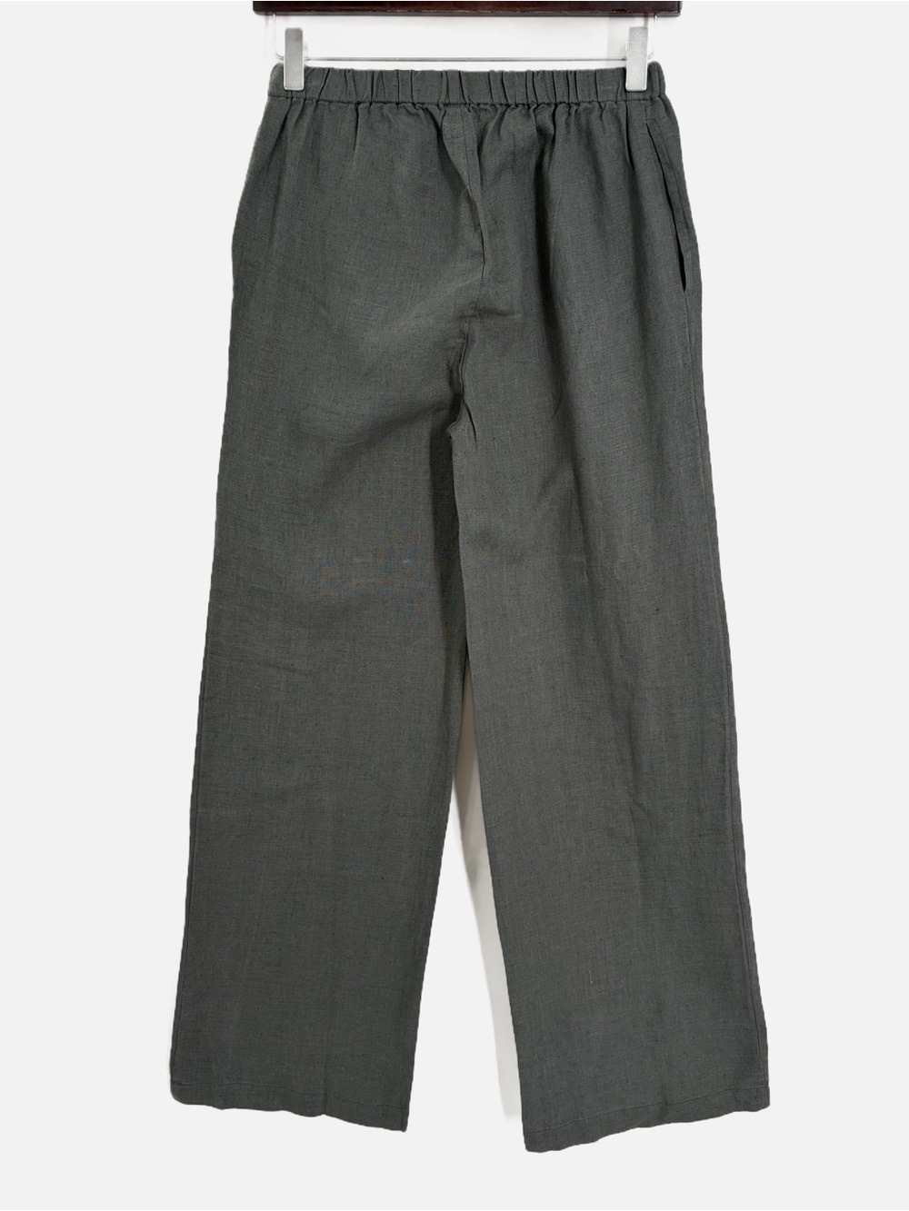 Threads by Bed Threads washed linen lounge pants washed graphite Size XS NWOT - Picture 3 of 6